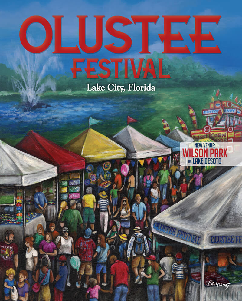 2020 Olustee Festival Poster
